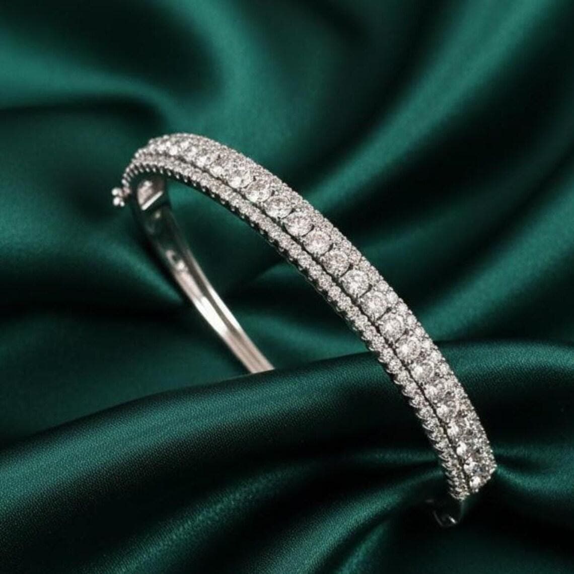 Diamond Tennis Bangle